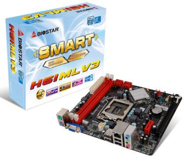 Материнская плата Biostar H61MLV3