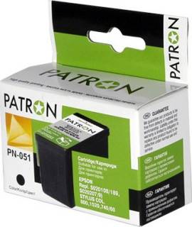 Картридж Patron EPSON T051150 (PN-051) CI-EPS-T051150-B-PN