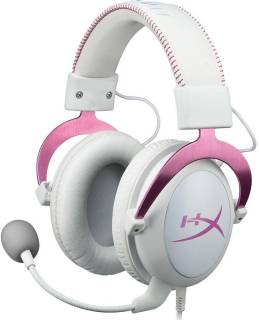 Наушники Kingston HyperX Cloud II Gaming Headset WhitePink KHX-HSCP-PK