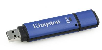 Флеш-память USB Kingston DataTraveler Vault Privacy Edition DTVP/8GB