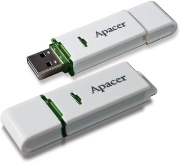 Флеш-память USB Apacer Handy Steno AH223 16GB white USB 2.0 AP16GAH223W-1