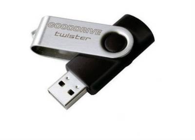 Флеш-память USB Goodram UTS3 Twister 32Gb Black USB 3.0 UTS3-0320K0R11