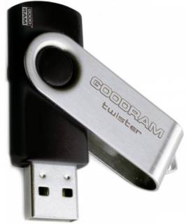 Флеш-память USB Goodram UTS2 Twister 8GB Black USB 2.0 UTS2-0080K0R11