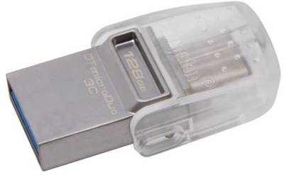 Флеш-память USB Kingston DataTraveler microDuo 3C USB 3.0/3.1 + Type-C DTDUO3C/128GB