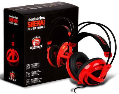 Наушники SteelSeries SIBERIA V2 FULL SIZE RED DRAGON EDITION