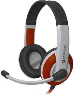 Наушники Defender Warhead G-120 Red-White 64098