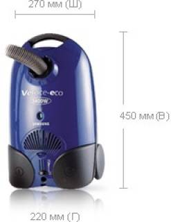 Пылесос Samsung SC6015 Blue VCC6015VN3B