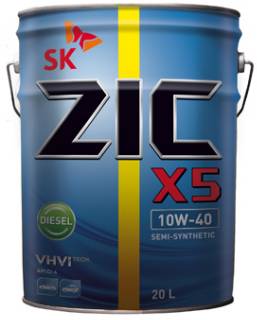 ZIC X5 Diesel 10W-40 X5 Diesel 10W-40 20л (192660)