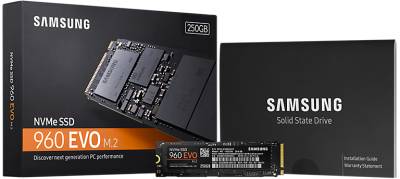 Внутренний HDD/SSD Samsung 960 Evo 250GB M.2 2280 Nvme MZ-V6E250BW