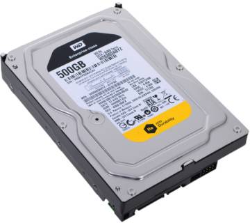Внутренний HDD/SSD Western Digital RE 500Gb 7200rpm 64MB WD5003ABYZ