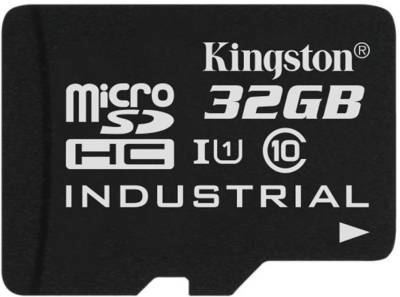 Карта памяти Kingston Industrial microSDHC 32GB Class10 UHS-I SDCIT/32GBSP