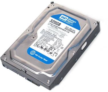 Внутренний HDD/SSD Western Digital Caviar Blue 320Gb 7200rpm 8mb WD3200AAJS