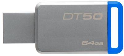 Флеш-память USB Kingston DataTraveler 50 64GB Blue USB 3.1 DT50/64GB