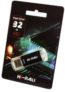 Флеш-память USB HI-RALI V-Cut series 32Gb Black USB 2.0 HI-32GBVCBK