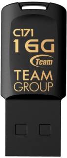 Флеш-память USB Team C171 16GB Black USB 2.0 TC17116GB01