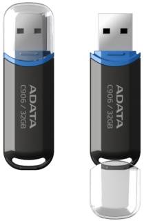 Флеш-память USB A-Data C906 32Gb Black USB 2.0 AC906-32G-RBK