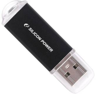 Флеш-память USB Silicon Power Ultima II I-Series 32GB Black USB 2.0 SP032GBUF2M01V1K