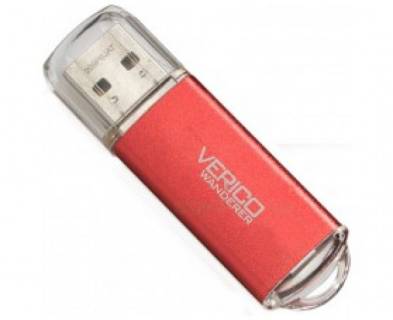 Флеш-память USB Verico Wanderer 32GB Red USB 2.0 M4RD33-NN