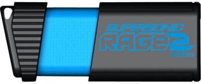 Флеш-память USB Patriot Supersonic Rage 2 128GB Black/Blue USB 3.1 PEF128GSR2USB
