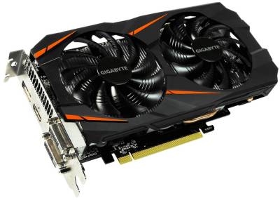 Видеокарта Gigabyte GeForce GTX 1060 WINDFORCE 6Gb GV-N1060WF2-6GD