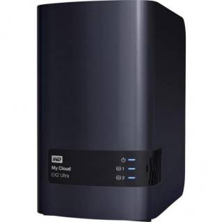 Внешний HDD Western Digital My Cloud EX2 Ultra 16TB 2xUSB 3.0, 1xRJ-45 WDBVBZ0160JCH-EESN