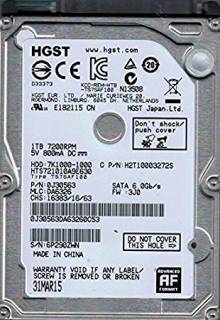 Внутренний HDD/SSD HGST Travelstar 7K1000 1Tb 32Mb 7200rpm 0J30563