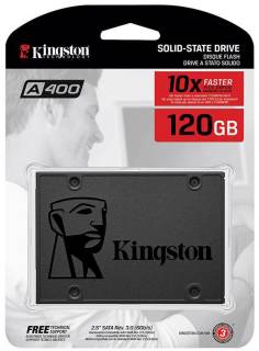 Внутренний HDD/SSD Kingston A400 120Gb TLC SA400S37/120G