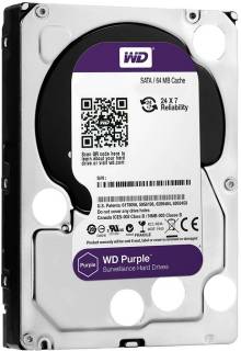 Внутренний HDD/SSD Western Digital Purple 1TB 64MB 5400rpm WD10PURZ