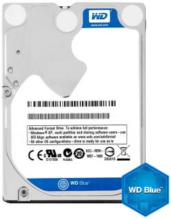 Внутренний HDD/SSD Western Digital Blue 1TB 5400rpm 128MB WD10SPZX