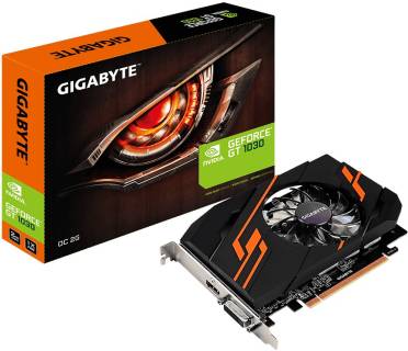 Видеокарта Gigabyte Geforce GT 1030 2GB GV-N1030OC-2GI