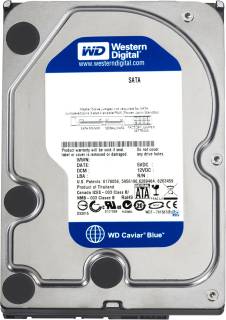 Внутренний HDD/SSD Western Digital Caviar Blue 160Gb 7200rpm 8mb WD1600AAJS