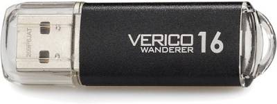 Флеш-память USB Verico Wanderer 16GB Black USB 2.0 1UDOV-M4BKG3-NN