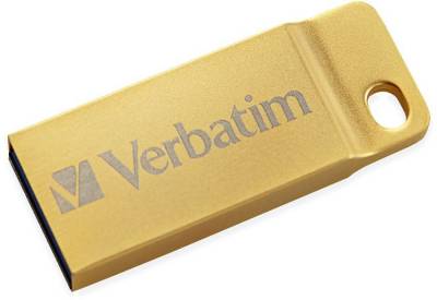 Флеш-память USB Verbatim Metal Executive 32Gb Gold USB 2.0 99105