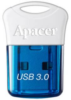 Флеш-память USB Apacer AH157 64GB Blue USB 3.0 AP64GAH157U-1