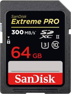 Карта памяти SanDisk SDXC 64GB C10 UHS-II 4K Extreme Pro SDSDXPK-064G-GN4IN