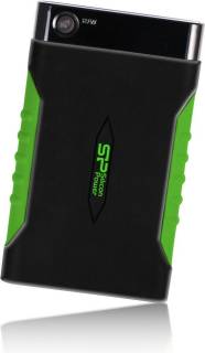 Внешний HDD Silicon Power Armor A15 500Gb Black/Green USB 3.0 SP500GBPHDA15S3K