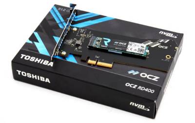 Внутренний HDD/SSD OCZ RD400 PCIe NVMe M.2 2280 512GB RVD400-M22280-512G-A