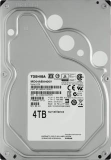 Внутренний HDD/SSD Toshiba Surveillance 4Tb 128Mb MD04ABA400V