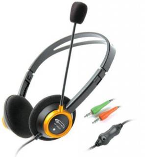 Наушники Gemix HP-203MV Black/Gold HP203MV