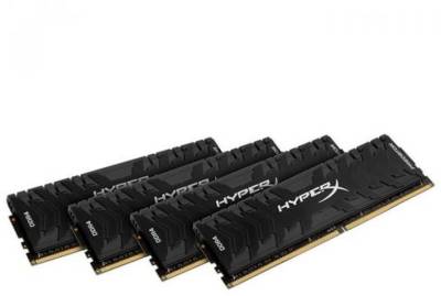 Оперативная память Kingston HyperX Predator DDR4 32Gb (4x8Gb) 2400MHz CL12 Kit HX424C12PB3K4/32