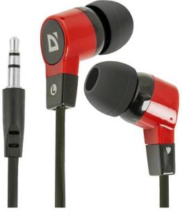 Наушники Defender Basic-619 Black/Red 63619