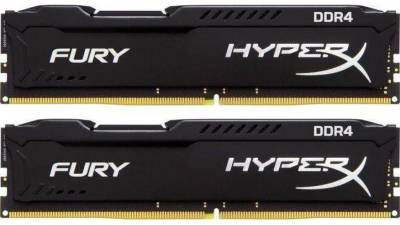 Оперативная память Kingston HyperX FURY Black DDR4 32Gb (2x16Gb) 2666MHz CL16 Kit HX426C16FBK2/32