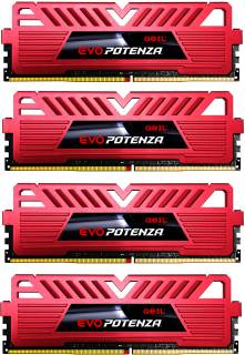 Оперативная память Geil Evo Potenza DDR4 32Gb (4x8Gb) 2400MHz CL15 Kit GPR432GB2400C15QC