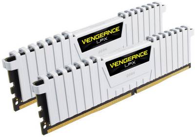 Оперативная память Corsair Vengeance LPX White DDR4 16Gb (2x8Gb) 3000MHz CL15 Kit CMK16GX4M2B3000C15W