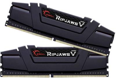 Оперативная память G.Skill RipjawsV DDR4 16Gb (2x8Gb) 3200MHz CL16 Kit F4-3200C16D-16GVKB