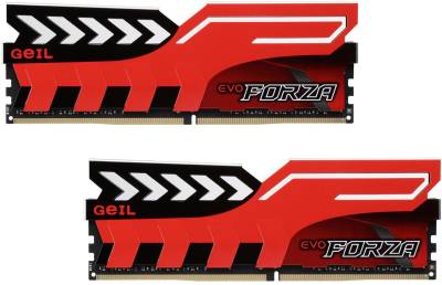 Оперативная память Geil Evo Forza Red H Original DDR4 16GB (2x8GB) 2400MHz GFR416GB2400C16DC