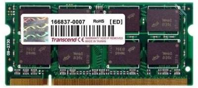 Оперативная память Transcend So-Dimm DDR2 2Gb 800MHz CL5 TS256MSQ64V8U