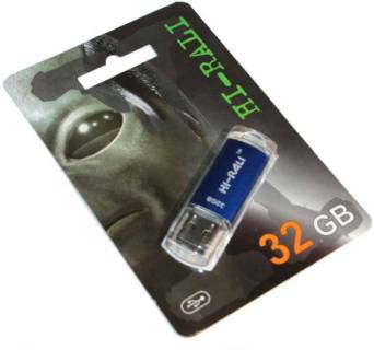 Флеш-память USB HI-RALI Rocket series 32Gb Blue USB 2.0 HI-32GBVCBL