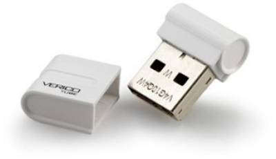 Флеш-память USB Verico Tube 4Gb White USB 2.0 1UDOV-P8WE43-NN