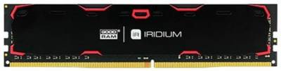 Оперативная память Goodram Iridium Black DDR4 8Gb 2400MHz CL15 IR-2400D464L17S/8G